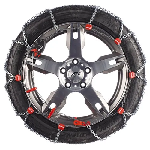 Pewag Servo 9 RS9 73 Schneekettenpaar - Hochwertige Schneeketten für PKW mit geringem Freiraum, innovative Standmontage und zuverlässige Leistung unter allen Bedingungen
