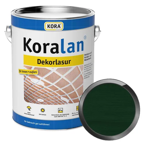 KORA Koralan Dekorlasur 0.75 Liter Moosgrün