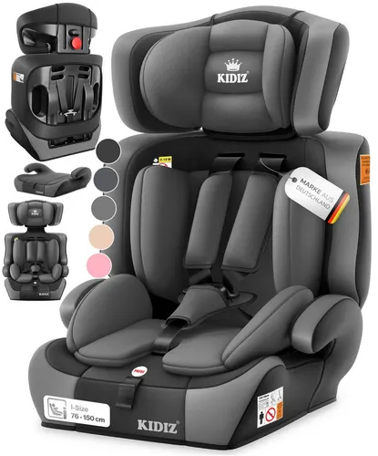 KIDIZ Autokindersitz Gruppe 1-3, 9-36 kg