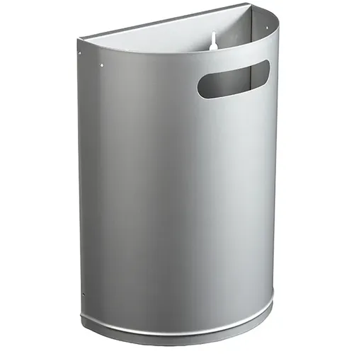 ARKEA Rossignol Wandmülleimer 20 L in Metallgrau von Rossignol