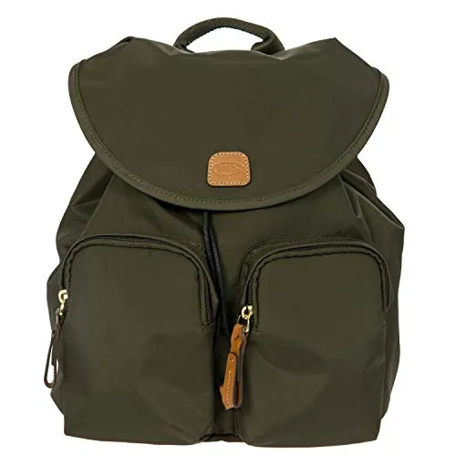 Kleiner Leichter Rucksack X-Travel - Olive - Tagesrucksäcke, kompakter und leichter Rucksack aus strapazierfähigem Polyamid, ideal für den Alltag und kurze Ausflüge.