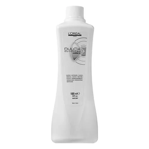 Loreal Dulcia Advanced Fixierung 1000 ml - Haarschneider: Hochwirksamer Dauerwellenfestiger für langanhaltende Ergebnisse und perfekten Halt.