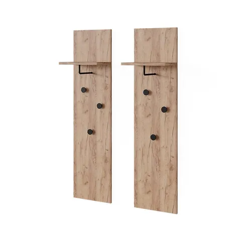 Vicco Garderoben-Set Siri, Goldkraft Eiche in gold von Vicco