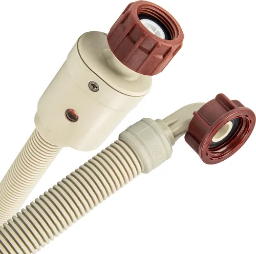 Tecuro Aquastop Sicherheits-Zulaufschlauch 3,90 m für Waschmaschinen - Hochwertiger 3,90 m Zulaufschlauch mit innovativem Schlauch-in-Schlauch-System für zusätzliche Sicherheit. Ideal für Waschmaschinen und Spülmaschinen, schützt vor Wasserschäden.