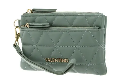 VALENTINO BAGS Abendtasche Carnaby - Elegante Abendtasche in Salvia, bietet Ordnung mit 2 Hauptfächern und Kreditkartenfächern, perfekt für die moderne Frau.