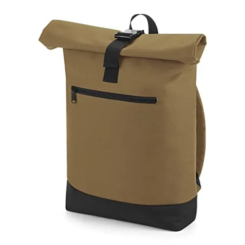 BagBase Roll-Top-Rucksack – britischer Stil mit funktionalem Design