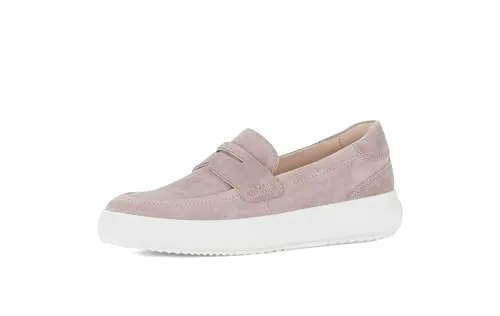 Gabor Damen Low-Top Sneaker in Rosewood, Weite G - Moderner Low-Top Sneaker für Damen, ideal für Freizeit und Alltag. Mit hochwertigem Lack-Obermaterial und bequemer PU-Sohle für besten Tragekomfort.