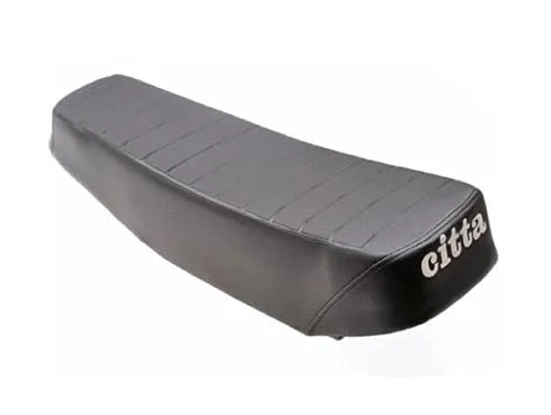 Sitzbank Sitz Sattel Schwarz passend für Vespa Piaggio Ciao Citta Mofa Moped Mokick – Neue hochwertige Ersatz Sitzbank in Top-Qualität
