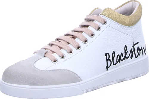 Blackstone Sneaker Low Mid 363331393939 Weiß 36 EU - Stilvolle Damen Sneaker von Blackstone aus weichem Leder, ideal für den täglichen Einsatz. Mit bequemer Gummisohle und sportlichem Design sind diese Schuhe ein modisches Highlight.