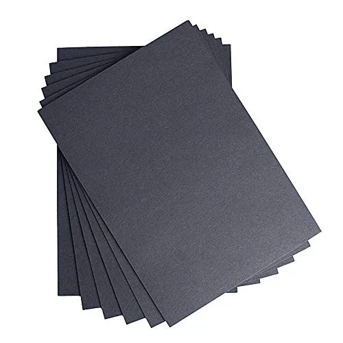 House of Card & Paper Karton 220 g/m² A4 (Pack of 50 Sheets) schwarz