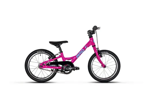 TechniBike PYRO Sixteen - leichtes 16 Zoll Kinderfahrrad - Kinderfahrzeuge: Mit nur 5,6 kg und einem mitwachsenden Lenker ist dieses Bike ideal für den Übergang vom Laufrad zum Fahrrad, perfekt für kleine Fahrer.