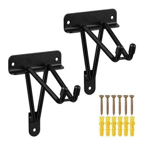 Wandhaken Doppelhaken Gerätehalter Gerätehaken Lagerhaken Schaufelhaken 2er Set