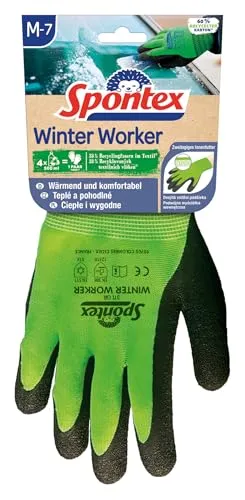 Spontex Winter Worker Arbeitshandschuh Größe M