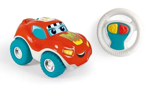 Clementoni - 56180 - Charlie Rent Und Sprechen - RC Auto Mit Fernbedienung Mit Batterien (Französisch Sprache, Niederländische Sprache), Spielzeug Für Kinder, 12-36 Monate, Made In Italien