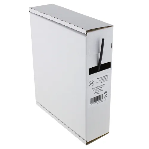 Schrumpfschlauch schwarz 3:1, 3,0 von Seki