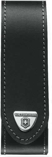 Victorinox Leder Gürteltasche schwarz lang 4.0505.L - Taschenmesser Zubehör, stilvolles und robustes Gürteletui für Ihr Ranger Grip, ideal für Abenteuer und den Alltag.