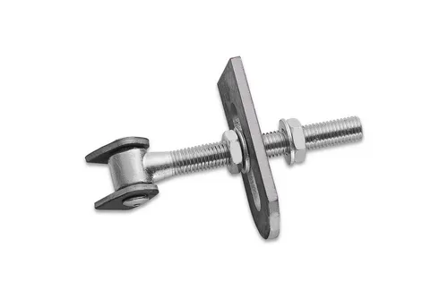 So-tech Torscharnier verstellbar M18 x 185 mm - 2er Pack - Robuste verzinkte Torscharnier für stabile Tor- und Türmontage, inklusive 2 Anschweißlaschen. Ideal für vielseitige Anwendungen im Garten- und Zaunbau.