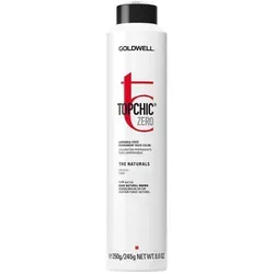 Goldwell TOPCHIC ZERO 8 NN - Hellblond Natur Intensiv 250 ml - Haarfarbe ohne Ammoniak mit pflegenden Inhaltsstoffen, vegan und 94% natürlich. Für strahlend glänzendes Haar und optimalen Schutz während des Färbens.