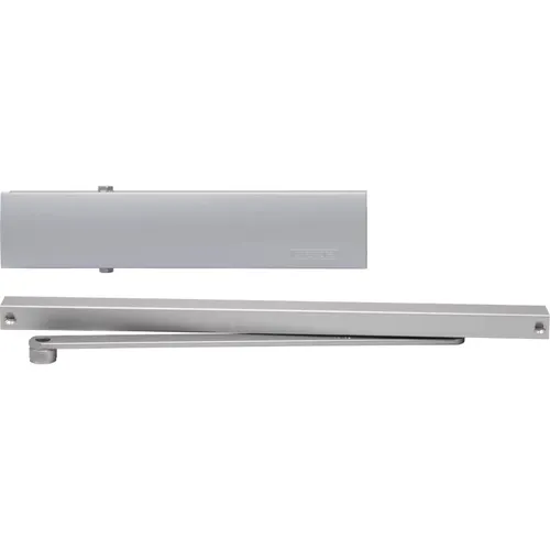 Oben-Türschließer TS 5000 mit Gleitschiene in Silber