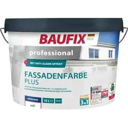BAUFIX professional Fassadenfarbe Plus, 10 Liter