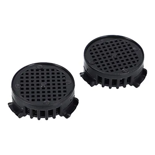 Aktivkohlefilter Fresh Air Filter für Liebherr 9096342 - 2 hochwertige runde Aktivkohlefilter für Kühlschrank und Kühl-Gefrier-Kombinationen, ideal für frische Luft und verbesserte Hygiene.