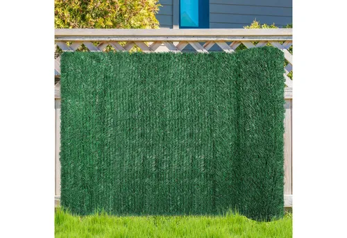 Coradoma Sichtschutzzaunmatten Künstliche Hecke Sichtschutz Zaun für Balkon, Terrasse, Garten, in 5 Größen, Höhe 100-180 cm