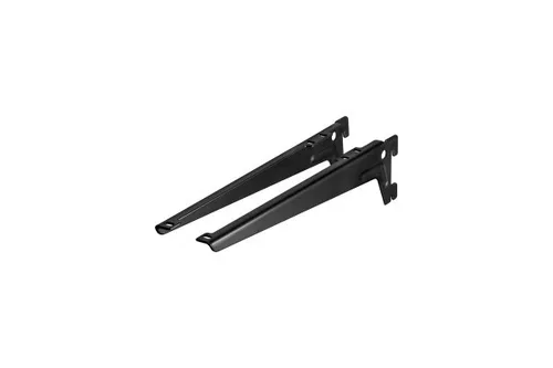 Dolle Winkelträger 1-Reihig 28 cm schwarz Metall  Winkelträger