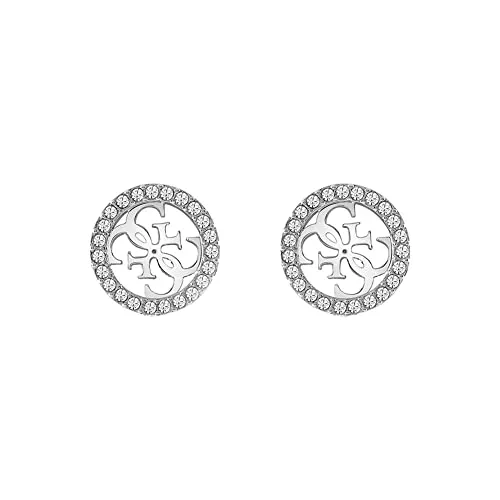 Guess Damen-Ohrstecker Edelstahl Zirkonia in silber von GUESS