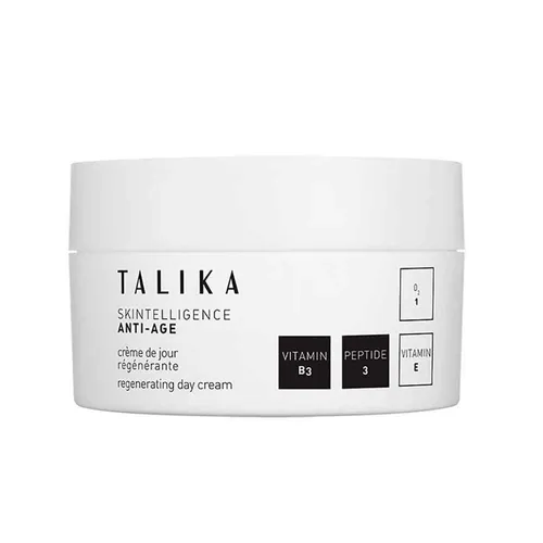Talika Skintelligence Anti-Age Crema De Día - Tagespflege mit Anti-Aging-Effekt, reduziert Falten und sorgt für eine strahlende Haut. Ideal für jeden Hauttyp und in Einheitsgröße erhältlich.