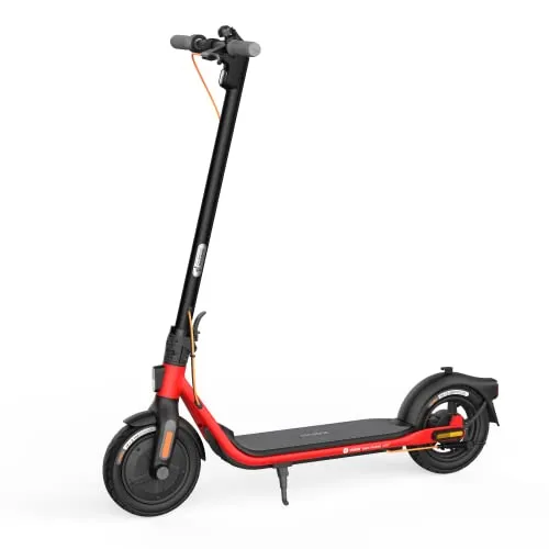 Segway-Ninebot D28D E-Scooter - E-Scooter mit Straßenzulassung, max. 20 km/h und 28 km Reichweite, ausgestattet mit 10-Zoll-Luftreifen für Komfort und Stabilität.