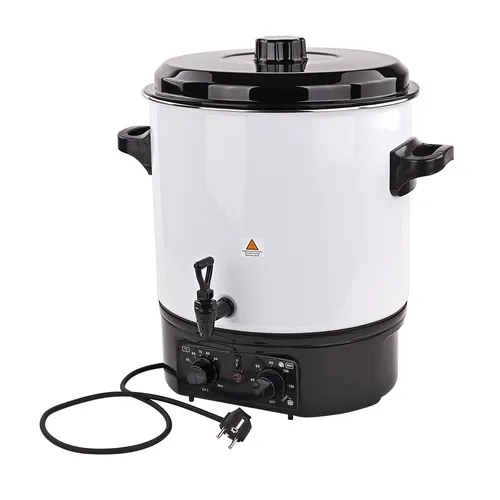 Einkochautomat DEMA EA27 - 27 Liter Glühweintopf - Einkochen leicht gemacht! Der leistungsstarke 1800 W Einkochautomat eignet sich perfekt für Glühwein und Heißgetränke, ideal für Feste und Feiern.