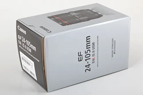 Canon EF 24-105mm f 4L IS II USM - Weitwinkel-Zoomobjektiv für Vollformatkameras, optimale Bildqualität ohne Objektivfehler und mit minimalem Streulicht