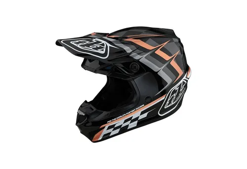 Troy Lee Designs Motocrosshelm SE4 - Motorradhelm mit MIPS®-System für optimalen Schutz. 13% dickere EPS-Schicht für zusätzliche Sicherheit und hervorragende Belüftung für maximalen Komfort beim Fahren.