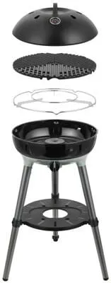 CADAC Gasgrill Carri Chef 40 BBQ Dome 50mbar - Grills, vielseitiger Gasgrill mit integriertem BBQ Dome für perfekte Grill- und Kochmöglichkeiten im Freien.