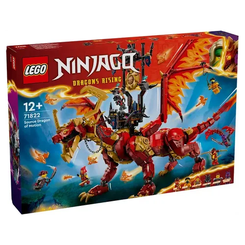 LEGO® NINJAGO® 71822 Quelldrache der Bewegung – Größtes Drachen-Bauset