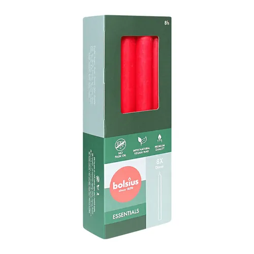 Bolsius Kerzen Rot von Bolsius
