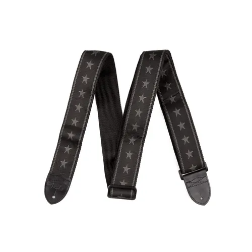 Fender Gitarrengurt Stars & Stripes - Zubehör für Gitarre & Bass, stufenlos verstellbar von 91 bis 169 cm, mit stylischem Stars & Stripes Design – für ultimativen Komfort und Stil beim Spielen!