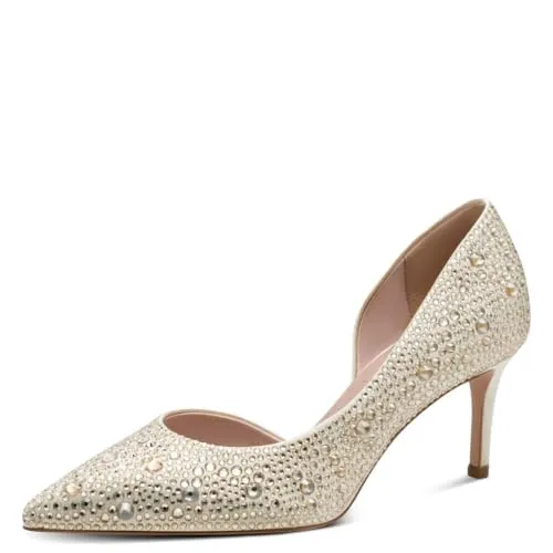 Tamaris Damen Pumps mit Stilettoabsatz, grau, 37 EU - Elegante, vegane Pumps mit 7 cm Absatzhöhe – perfekt für jeden Anlass. Hochwertiges, pflegeleichtes Obermaterial sorgt für langanhaltenden Tragekomfort. Stilvolle Begleiter für Fashion-Liebhaber!