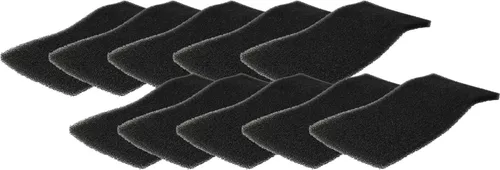 vhbw 10x Schaumfilter 35 PPI kompatibel mit Bauknecht TRKA-HP 7671 (856010036120), TRKA-HP 7671, TRKA-HP 7671 (856010036121) Wäschetrockner