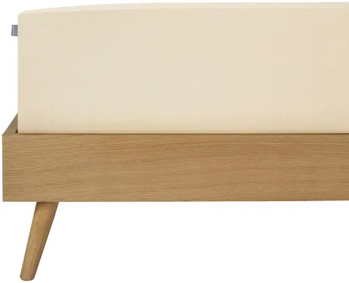 Schiesser Edeljersey Spannbettlaken Jessi – Creme 180x200cm in beige von Schiesser