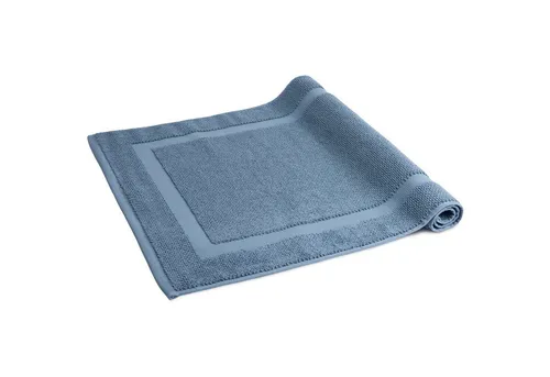 Herzbach Home Badematte Spa 50x80 cm, Baumwolle, Rechteckig, 1000g/m², Premium-Qualität, 100% Baumwolle, mit Bordüre