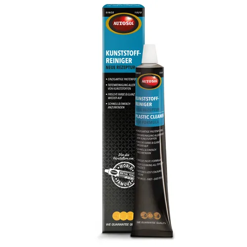 Autosol Kunststoff Reiniger für Gartenstühle Fenster Tische  Tube 75ml