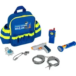Klein 8802 Ben&Sam Polizeirucksack mit Ausrüstung