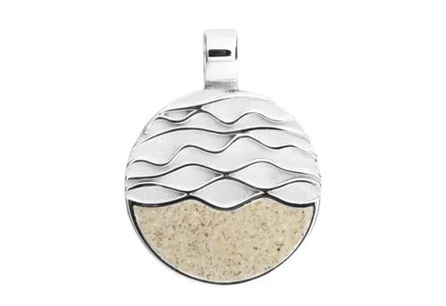 DUR Schmuck Anhänger STRANDWELLEN aus Strandsand von DUR