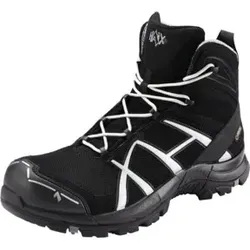 Sicherheitsstiefel BLACK EAGLE Safety 40.1 mid - S3, schwarz/silber, Größe UK 8.0/EU 42 - Arbeits- & Schutzkleidung mit GORE-TEX® Innenfutter, wasserdicht und atmungsaktiv, ideal für wechselnde Einsätze bei jedem Wetter.