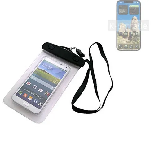 K-S-Trade Handyhülle für Apple iPhone 16e, Schutz Hülle Handy Hülle Beach Bag wasserdicht 16cm x 10cm