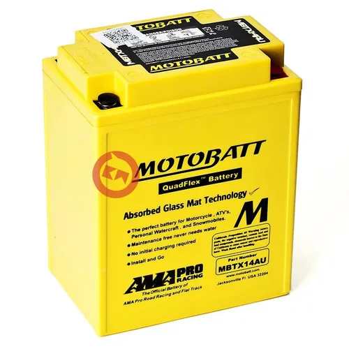 BATTERIE MOTOBATT MBTX14AU Versiegelt Honda XL RM/LM 600 1985-1987