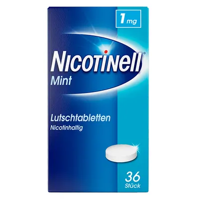 Cooper Consumer Health Deutschland GmbH NICOTINELL Lutschtabletten 1 mg Mint 36 St 03061835