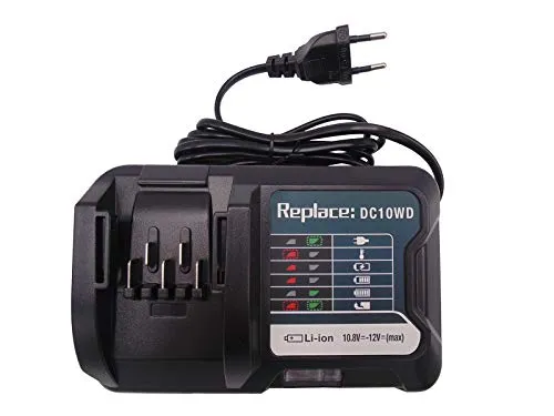 Ersatz Ladegerät DC10WD für Makita Akku 10,8V / 12V DC10WD DC10SB DC10WC BL1015 BL1016 BL1020B BL1040B BL1021B BL1041B