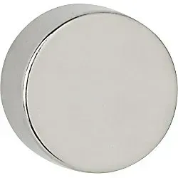 MAUL Neodym-Scheibenmagnet 10x15mm - 8000g Haftkraft - Magnete: Hochleistungs-Neodym-Scheibenmagnet mit beeindruckender Tragfähigkeit von 8000 g, ideal für kreative Anwendungen und starke Befestigungen. Lieferung im praktischen Set von 4 Stück.